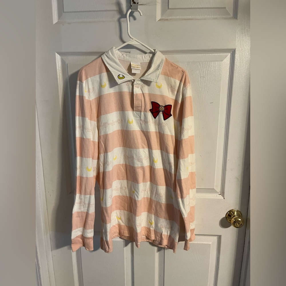 Men’s rugby shirt sailor moon